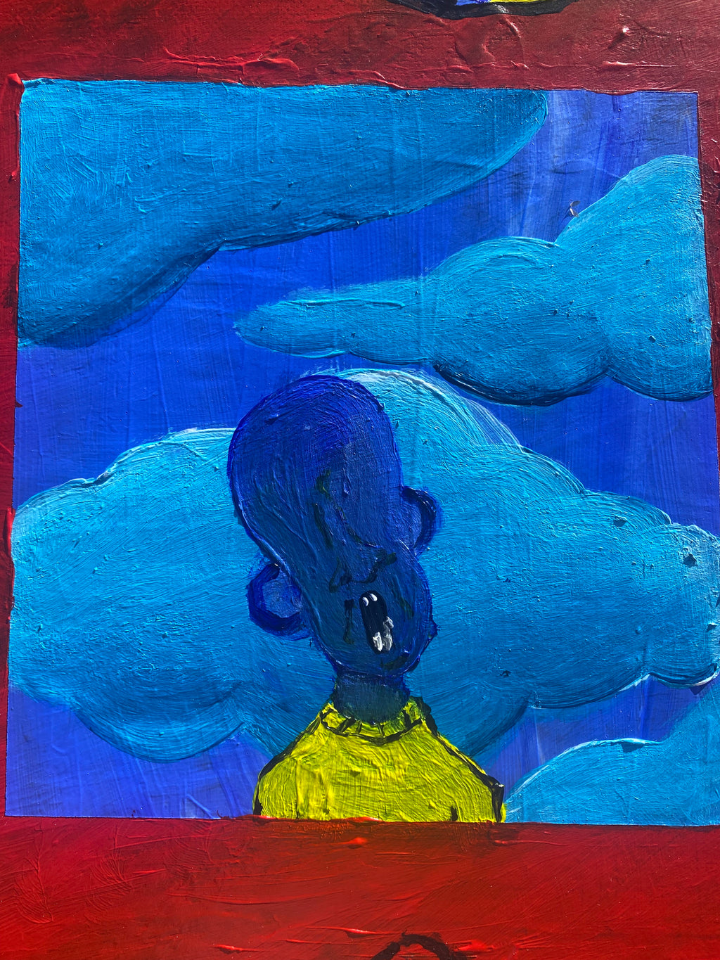 “Blick auf die Wolken“