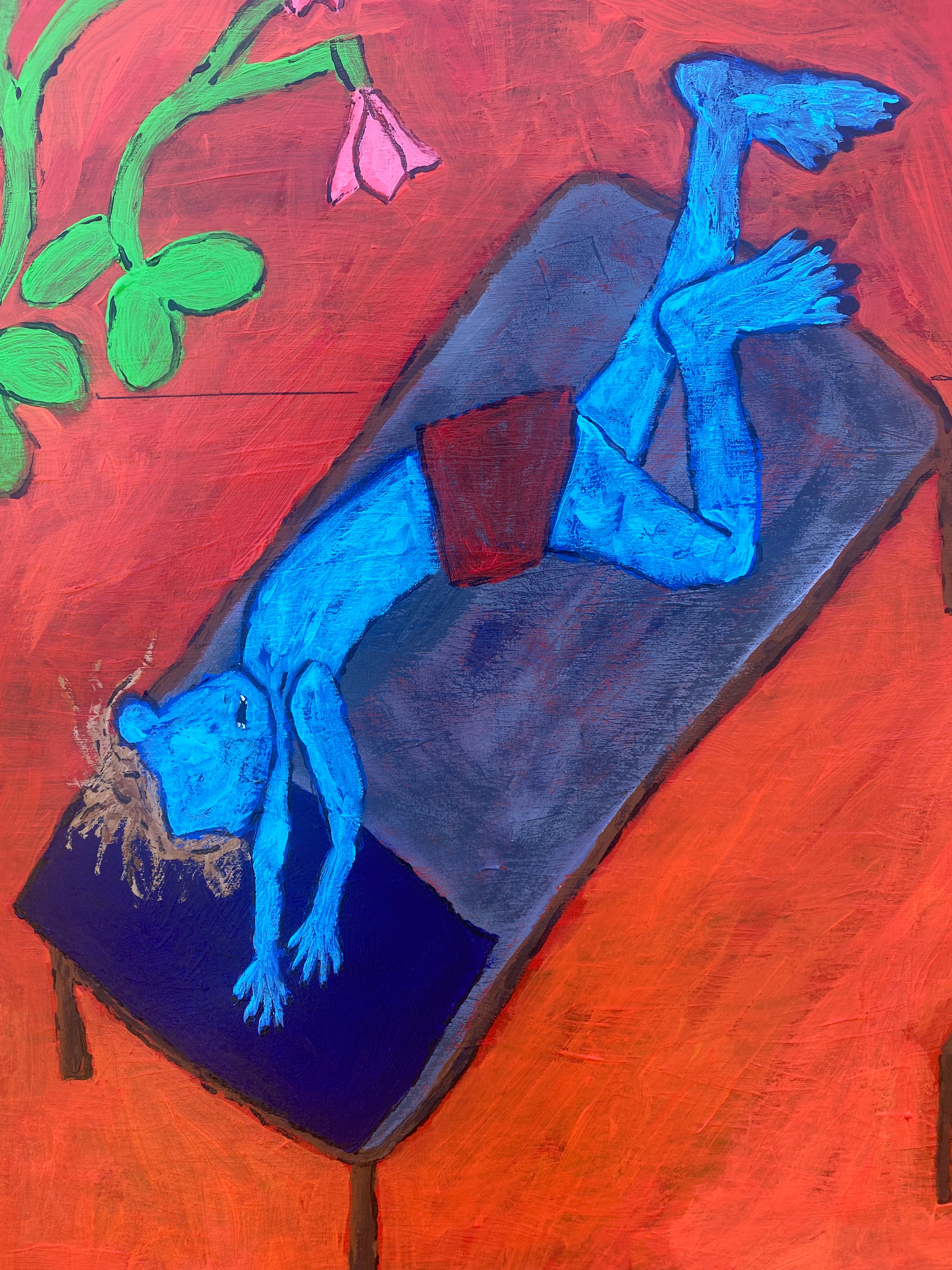 “der Mann am Bett“