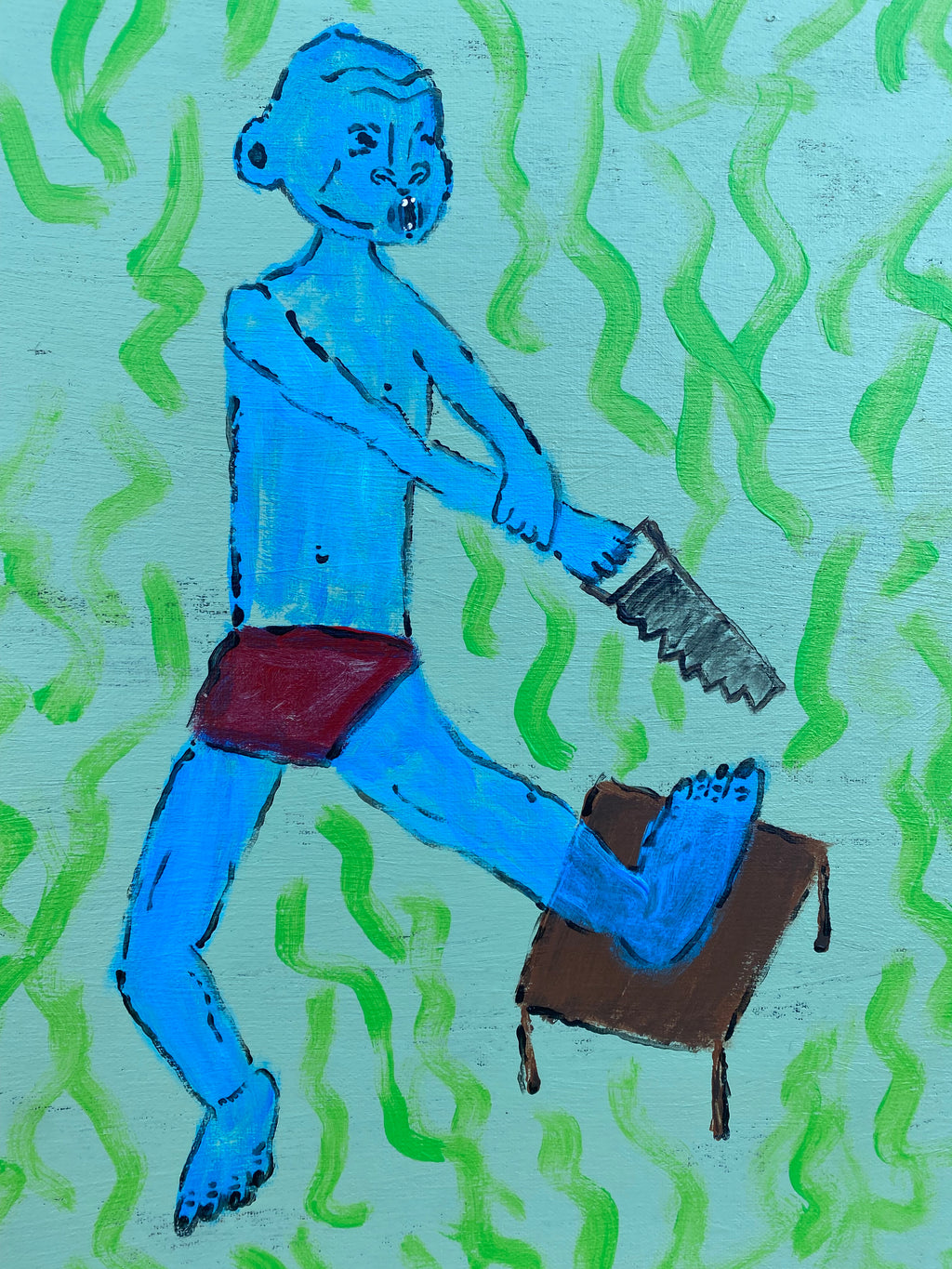 “die Knechte in der Wiese“